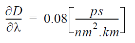 Optical System - Dispersion slope