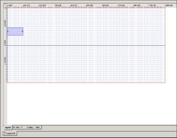 BPM - Figure 8 Drawing the linear waveguide