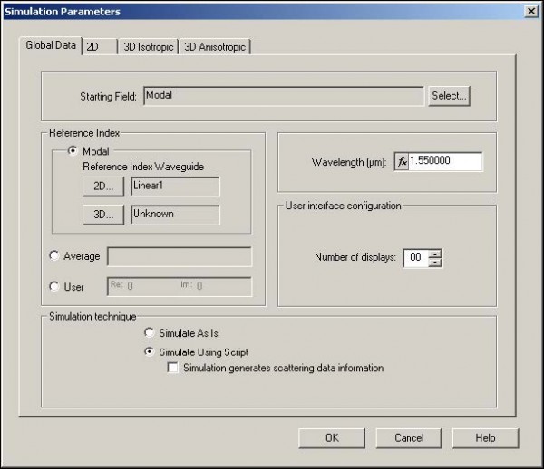 BPM - Figure 12 Global Data tab—Simulate Using Script