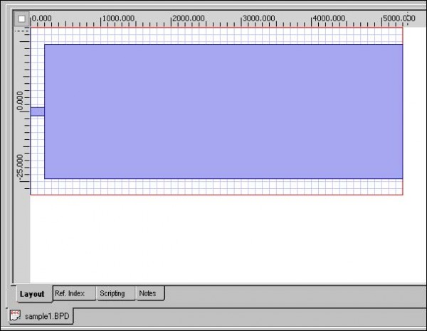 BPM - Figure 13 Modified linear waveguide — second