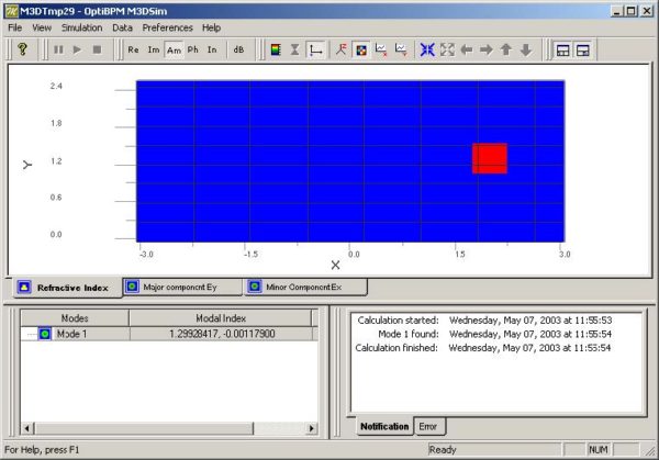 FDTD - Figure 26 3D Mode Solver