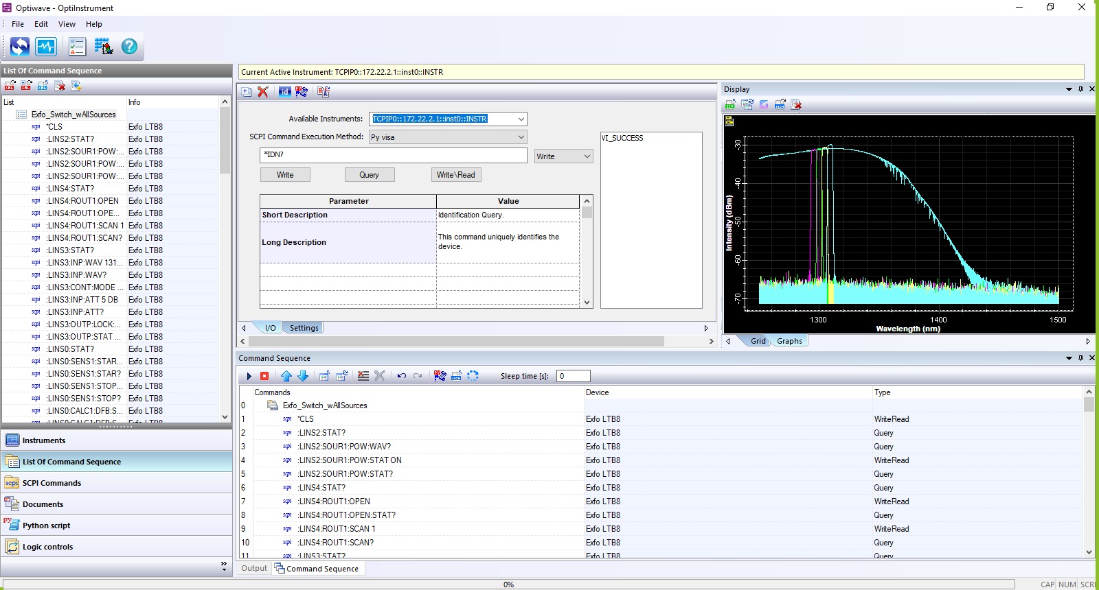 OptiInstrument 4.0 GUI