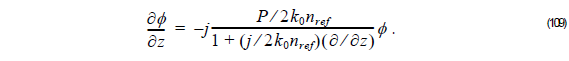 Optical BPM - Equation 109