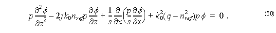 Optical BPM - Equation 50