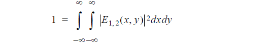 Optical Grating - Overlap integral