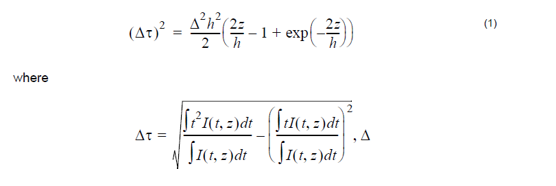 Optical System Equation 1