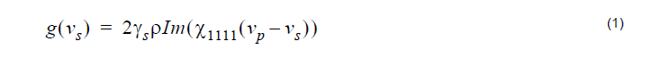 Optical System Equation 1